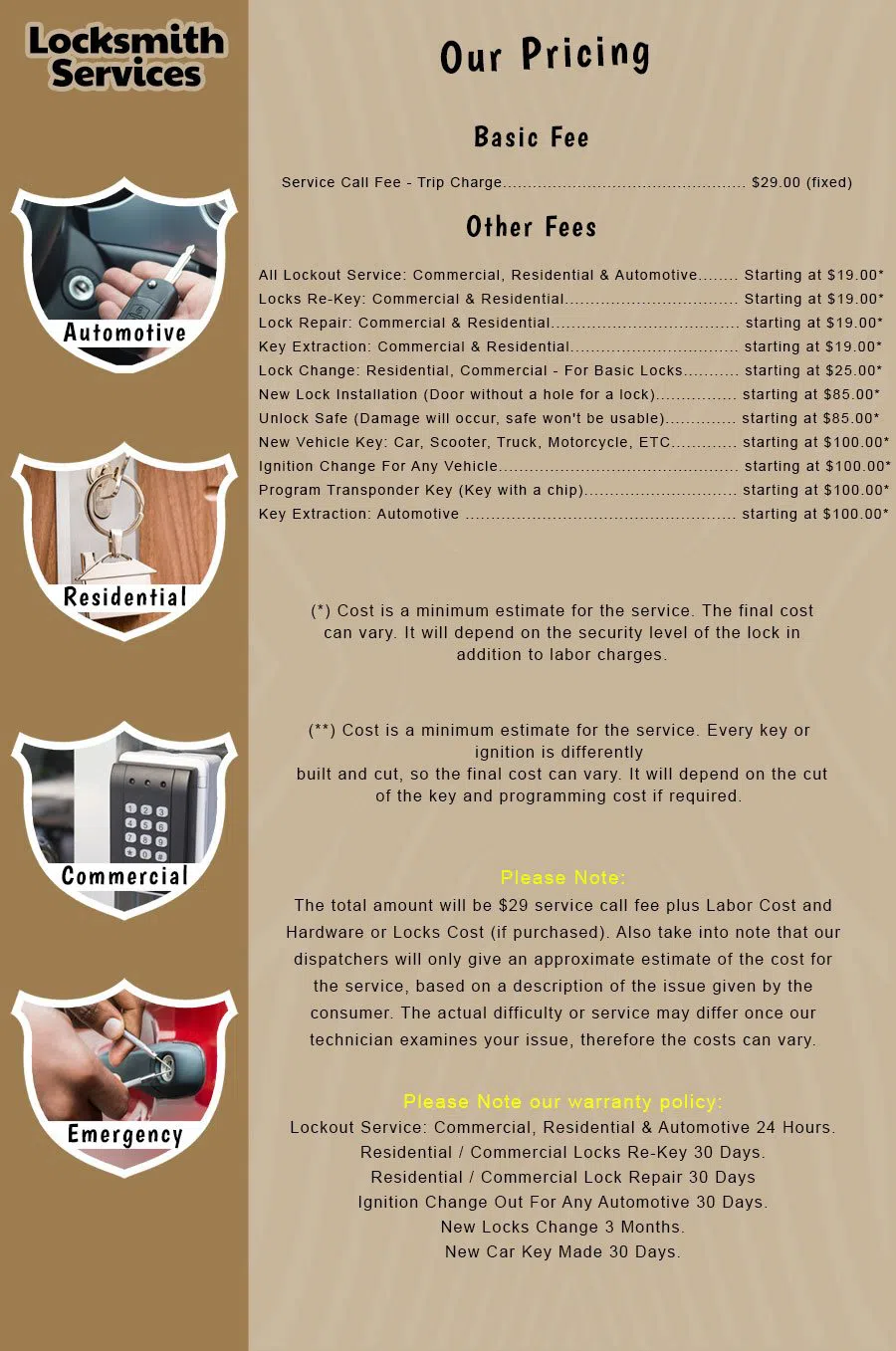 Elite Locksmith Services Philadelphia, PA 215-716-7067